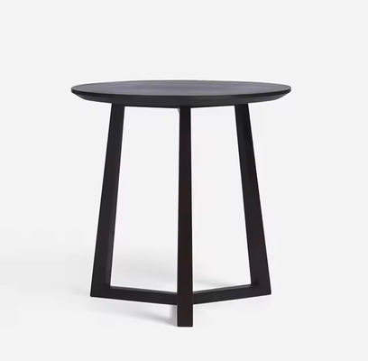 Customizable Coffee Tea Table With Stainless Steel And Natural Marble